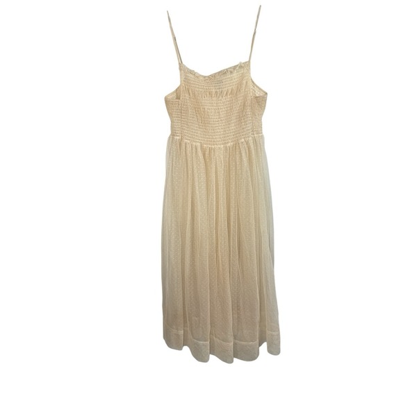 FREE PEOPLE Size XL CAN'T STOP WON'T STOP SLIP DRESS IN Beige - Picture 5 of 11